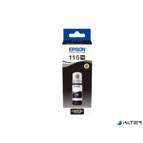   T07D14 Tinta, EcoTank L8160, L8180 nyomtatókhoz, EPSON, fotó fekete, 70 ml