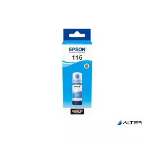   T07D24 Tinta, EcoTank L8160, L8180 nyomtatókhoz, EPSON, cián, 70 ml