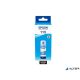 T07D24 Tinta, EcoTank L8160, L8180 nyomtatókhoz, EPSON, cián, 70 ml