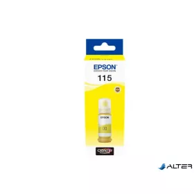   T07D44 Tinta, EcoTank L8160, L8180 nyomtatókhoz, EPSON, sárga, 70 ml