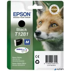   T12814011 Tintapatron Stylus S22, SX125, SX420W nyomtatókhoz, EPSON, fekete, 5,9ml