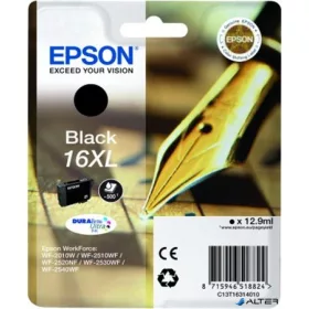 T16314010 Tintapatron Workforce WF2540WF nyomtatóhoz, EPSON fekete, 12,9ml