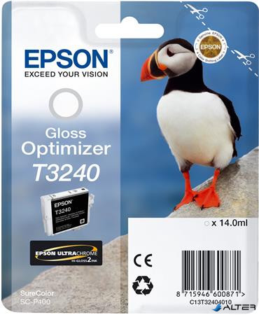 T32404010 Gloss Optimizer SureColor SC-P400 nyomtatóhoz, EPSON, 14ml