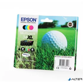 T34764010 Tintapatron multipack Workforce 3720DWF, 3725DWF nyomtatókhoz, EPSON b+c+m+y, 48,7ml