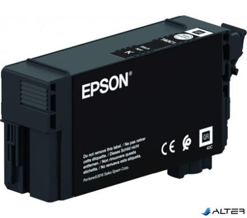 T40C140 Tintapatron SC-T3100, T5100, T3100N, T5100N nyomtatókhoz, UltraChrome XD2, EPSON, fekete, 50ml