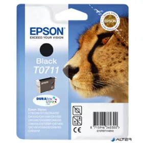   T07114011 Tintapatron Stylus D78, D92, D120 nyomtatókhoz, EPSON, fekete, 7,4ml