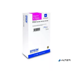 T755340 Tintapatron WF8590, 8510, 8090 nyomtatókhoz, EPSON vörös, 39ml