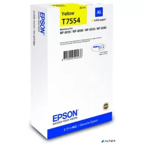 T755440 Tintapatron WF8590, 8510, 8090 nyomtatókhoz, EPSON sárga, 39ml