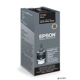   T77414A Tinta Workforce M100, M105 nyomtatókhoz, EPSON, fekete, 140ml