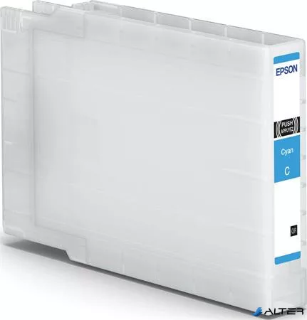C13T907240 Tintapatron WF-6090, WF-6590 nyomtatókhoz, EPSON, cián, 7k