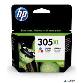   3YM63AE Tintapatron Deskjet 2320,2710, 4120 nyomtatókhoz, HP 305XL, színes, 200 oldal