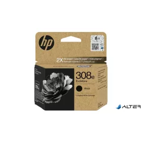   7FP22UE Tintapatron Deskjet 2900, Envy 6110e nyomtatókhoz, HP 308e EvoMore, fekete, 320 oldal