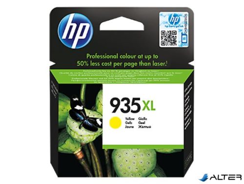 C2P26AE Tintapatron OfficeJet Pro 6830 nyomtatóhoz, HP 935XL sárga, 825 oldal