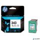 C8766EE Tintapatron DeskJet 460 mobil, 5740, 5940 nyomtatókhoz, HP 343, színes, 7ml