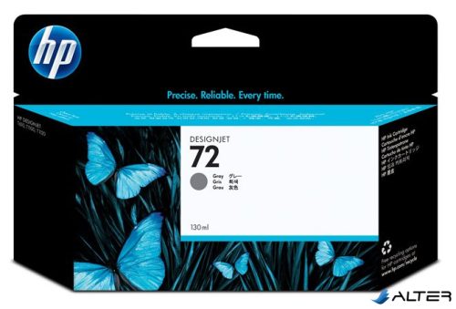 C9374A Tintapatron DesignJet T610, T640, T1100, T1100ps nyomtatókhoz, HP 72 szürke, 130ml