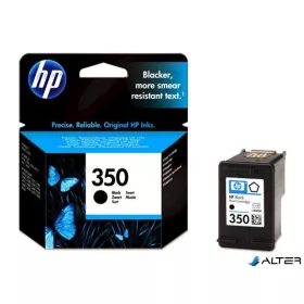 CB335EE Tintapatron DeskJet D4260, OfficeJet J5780 nyomtatókhoz, HP 350 fekete, 4,5ml