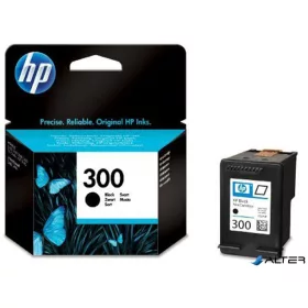   CC640EE Tintapatron DeskJet D2560, F4224, F4280 nyomtatókhoz, HP 300, fekete, 200 oldal