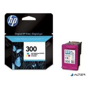 CC643EE Tintapatron DeskJet D2560, F4224, F4280 nyomtatókhoz, HP 300 színes, 165 oldal