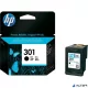 CH561EE Tintapatron DeskJet 2050 nyomtatóhoz, HP 301, fekete, 190 oldal