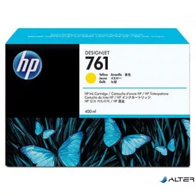   CM992A Tintapatron DesignJet T7100 nyomtatóhoz, HP 761, sárga, 400 ml