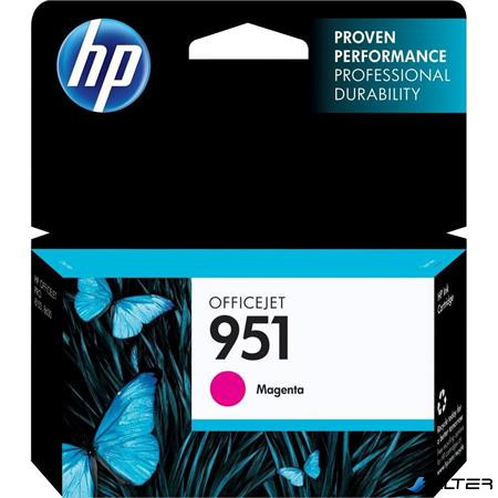 CN051AE Tintapatron OfficeJet Pro 8100, 8600 nyomtatókhoz, HP 951, vörös, 0,75k