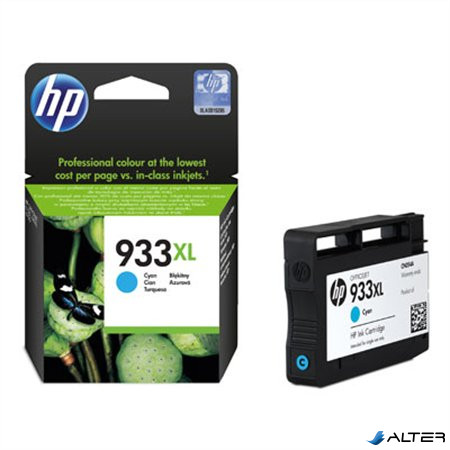 CN054AE Tintapatron OfficeJet 6700 nyomtatóhoz, HP 933xl kék, 825 oldal