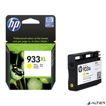 CN056AE Tintapatron OfficeJet 6700 nyomtatóhoz, HP 933xl sárga, 825 oldal