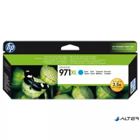 CN626AE Tintapatron OfficeJet Pro X 451, 476, 551, 576, nyomtatóhoz, HP 971xl kék, 6,6k