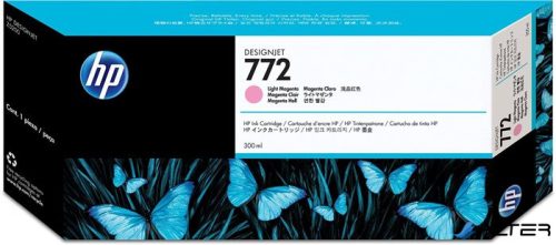 CN631A Tintapatron DesignJet Z5200 nyomtatóhoz, HP 772 világos vörös, 300ml