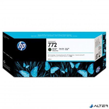 CN635A Tintapatron DesignJet Z5200 nyomtatóhoz, HP 772 matt fekete, 300ml