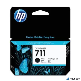   CZ129A Tintapatron DesignJet T120, T520, nyomtatókhoz, HP 711, fekete, 38ml
