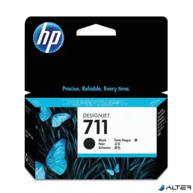   CZ129A Tintapatron DesignJet T120, T520, nyomtatókhoz, HP 711, fekete, 38ml