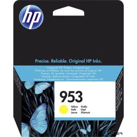 F6U14AE Tintapatron OfficeJet Pro 8210, 8700-as sorozathoz, HP 953 sárga, 700 oldal