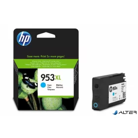 F6U16AE Tintapatron OfficeJet Pro 8210, 8700-as sorozathoz, HP 953XL kék, 1,6k