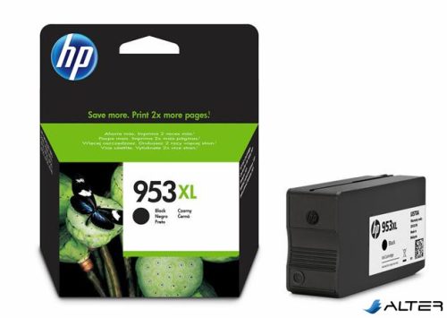 L0S70AE Tintapatron OfficeJet Pro 8210, 8700-as sorozathoz, HP 953XL, fekete, 2k
