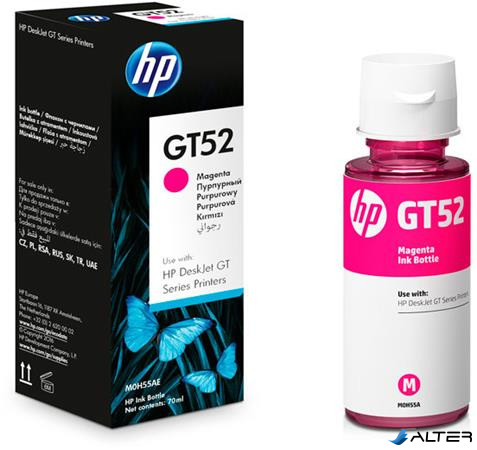 M0H55AE Tinta, Designjet GT 5810, InkTank 410 nyomtatókhoz, HP GT52, magenta, 8k