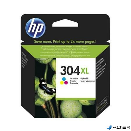 N9K07AE Tintapatron DeskJet 3720, 3730 nyomtatóhoz, HP 304XL színes