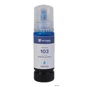   T00S24A Tinta EcoTank L3110, L3150, L1110 nyomtatókhoz, VICTORIA TECHNOLOGY 103, cián, 65 ml