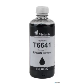 T66414 Tinta, L100, 200mfp nyomtatókhoz, VICTORIA fekete, 100ml