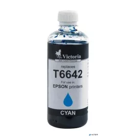 T66424 Tinta, L100, 200mfp nyomtatókhoz, VICTORIA kék, 100ml