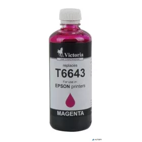 T66434 Tinta, L100, 200mfp nyomtatókhoz, VICTORIA vörös, 100ml