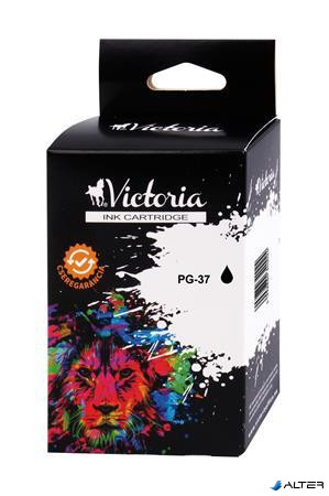PG-37 Tintapatron Pixma iP1800, 2500, MP210 nyomtatókhoz, VICTORIA fekete, 12ml