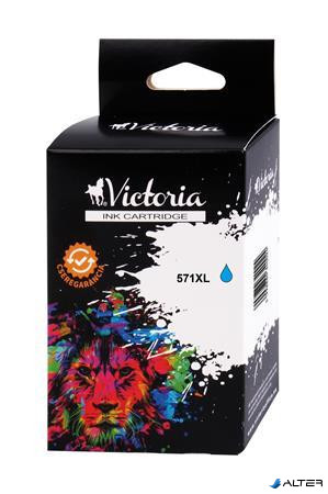 CLI-571CXL Tintapatron Pixma MG5750, 6850,7750 nyomtatókhoz, VICTORIA kék, 11 ml