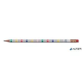   Grafitceruza radírral, HB, kerek, szorzótáblával, KOH-I-NOOR "1231"
