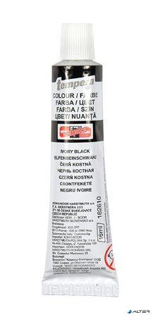 Tempera, KOH-I-NOOR, fekete