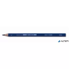   Színes ceruza, hatszögletű, vastag, KOH-I-NOOR "3422", kék