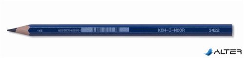 Színes ceruza, hatszögletű, vastag, KOH-I-NOOR "3422", kék