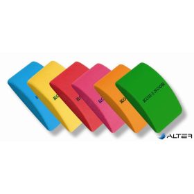 Radír, íves, KOH-I-NOOR, vegyes szín