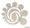 Radius sablon, műanyag, KOH-I-NOOR "z32"