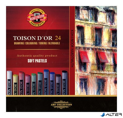 Porkréta, KOH-I-NOOR "Toison 8514/24", 24 különböző szín